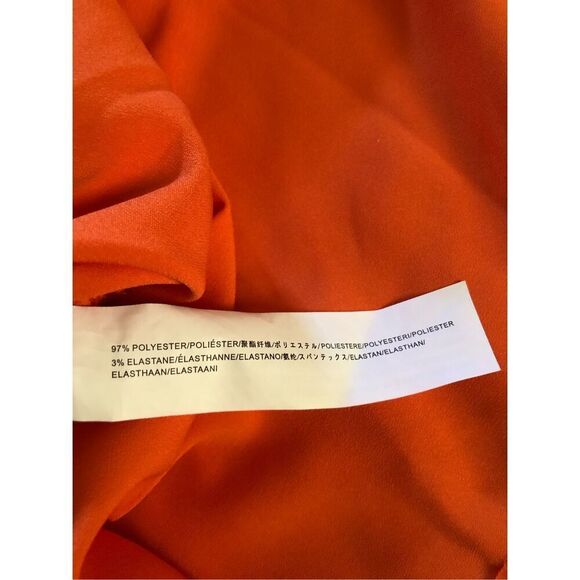 J.O.A Just One Answer New Orange Cocktail Dress Size S - Picture 11 of 12